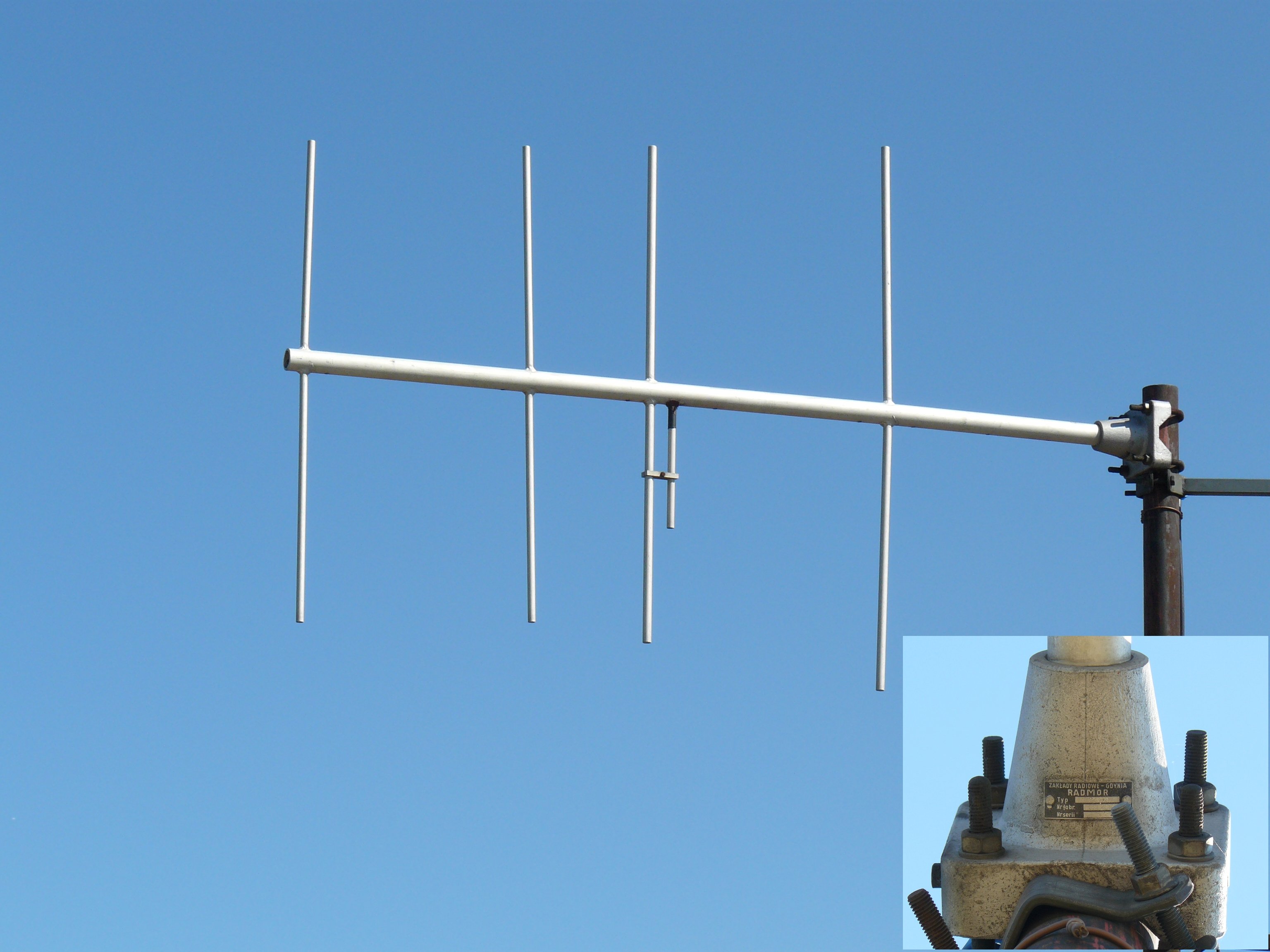 Antena Yagi Direccional Real